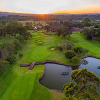 Karen golf club aerial view