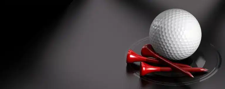 Tea and golf ball on an East Kenya golfing safari